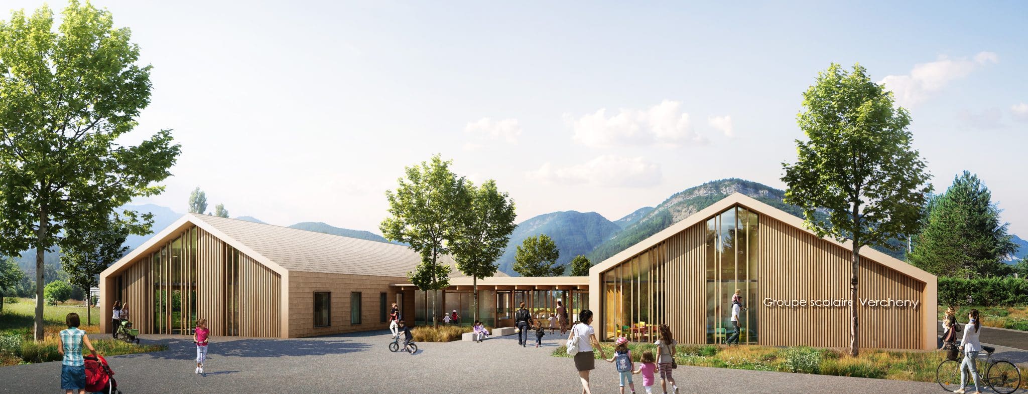 Groupe scolaire à énergie positive