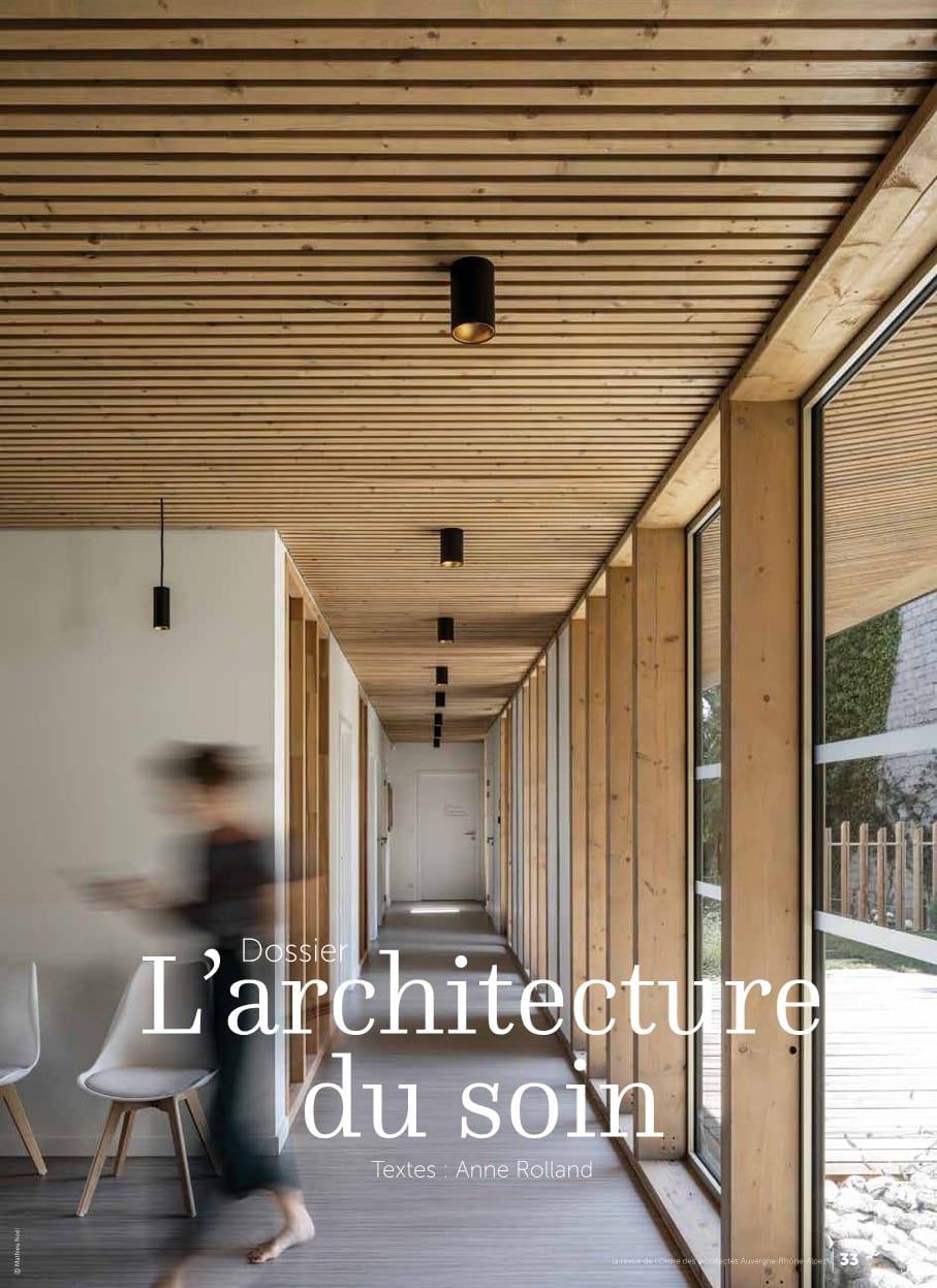 Publication du projet de la Maison médicale de la femme et de l&rsquo;enfant dans la revue Architecture & Territoires – n°81